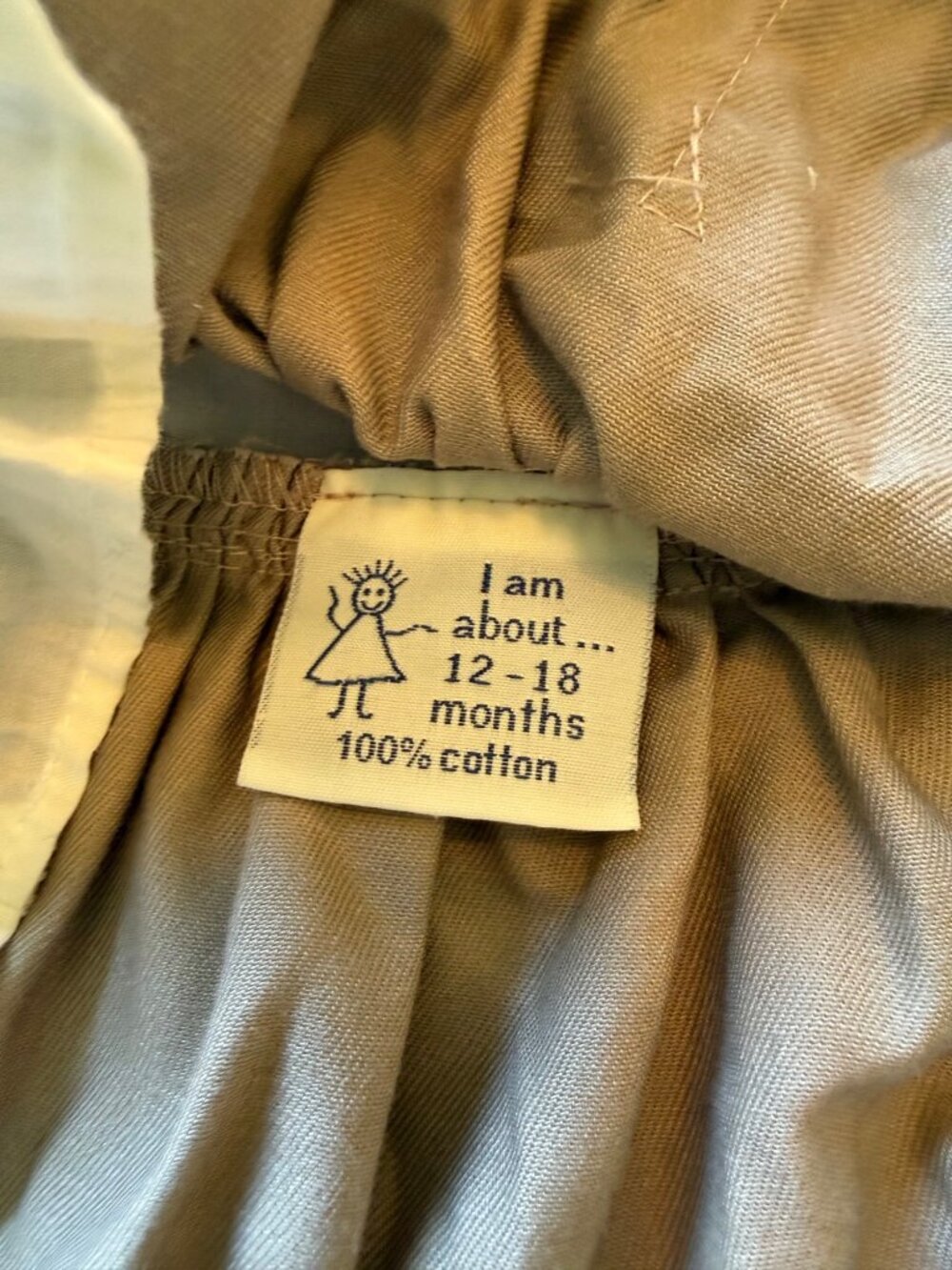 Vintage 90's South Africa Shoobdoo Tank Dress 12-18 Months - Picture 5 of 5